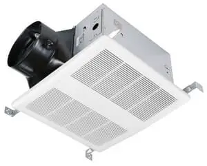 KAZE APPLIANCE SEP120H Ultra Quiet Bathroom Exhaust Fan for Humidity
