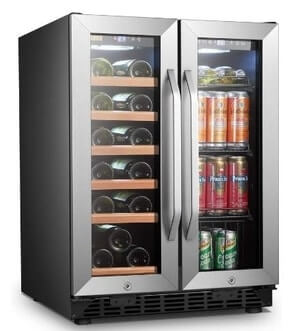 Lanbo ‎LB36BD Dual Zone Built-in Wine and Drink Center