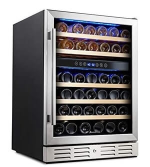 kalamera 24 inch beverage refrigerator