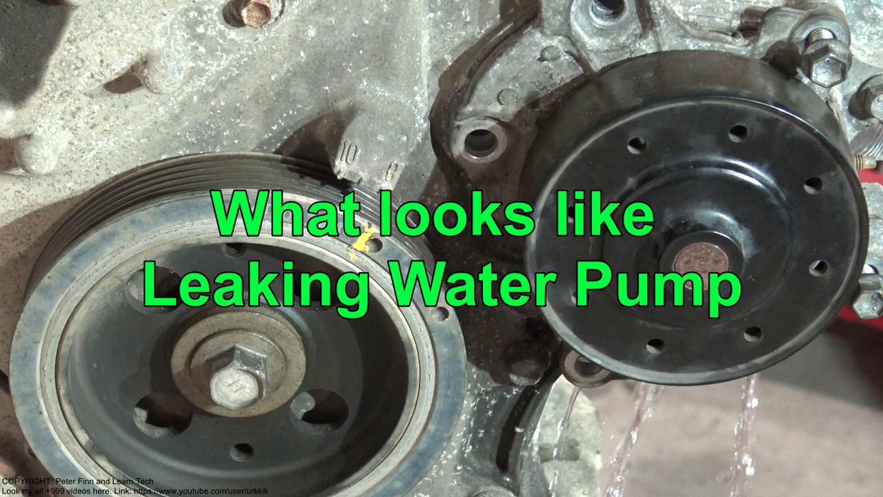 Can a Water Pump Leak Coolant